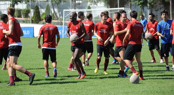 Trabzonspor'da Mersin hazrlklar